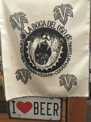 Logo at La Boca Del Oso in Valparaiso