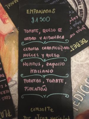 Empanadas at La Boca Del Oso in Valparaiso