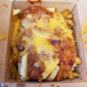 Chili cheese fries at Unburger Grill in Dearborn