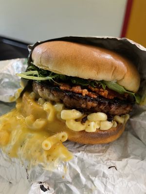 Ultimate burger at Unburger Grill in Dearborn