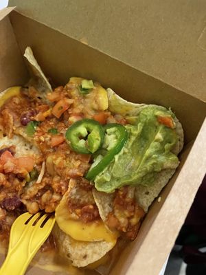 Loaded nachos at Unburger Grill in Dearborn