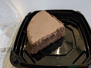 Chocolate cheesecake at Unburger Grill in Dearborn