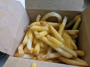 Cheese fries at Unburger Grill in Dearborn