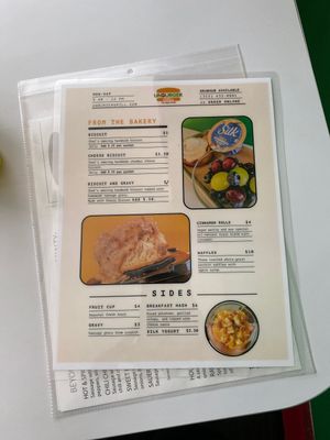 Breakfast menu   at Unburger Grill in Dearborn