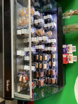 Cakes and pie’s   at Unburger Grill in Dearborn