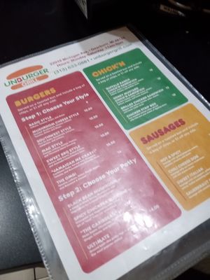  at Unburger Grill in Dearborn