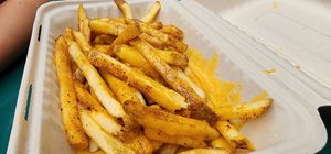 Cheese fries at Unburger Grill in Dearborn