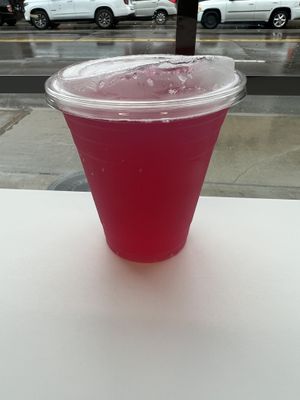 Dragon Fruit Kombucha  at Unburger Grill in Dearborn