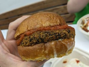 Chicken Parm sandwich at Unburger Grill in Dearborn