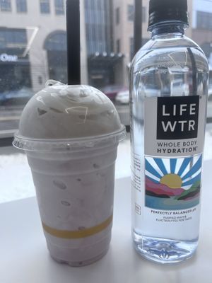 Strawberry shakee #Veganuary at Unburger Grill in Dearborn