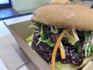 Sloppy Chik’n #Veganuary at Unburger Grill in Dearborn