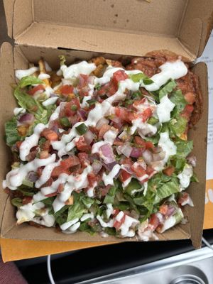 Nacho friess  at Unburger Grill in Dearborn