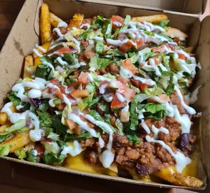 Nacho Fries at Unburger Grill in Dearborn