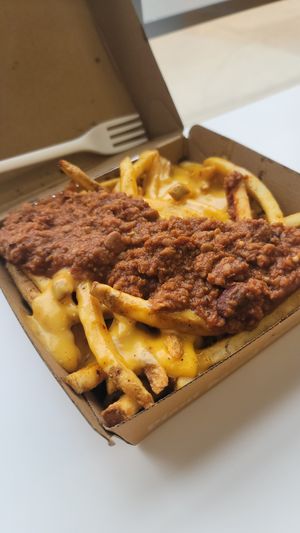 Chili Cheese Fries at Unburger Grill in Dearborn
