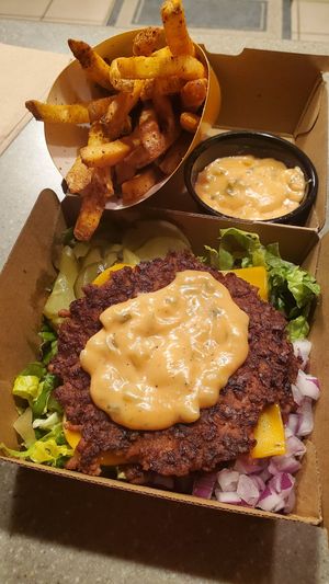 Naked Unoriginal at Unburger Grill in Dearborn