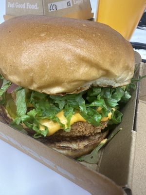 Chicken ranch   at Unburger Grill in Dearborn