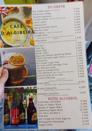 Veganices Menu 2 at Veganices in Tavira