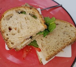Vegan sandwich at Veganices in Tavira