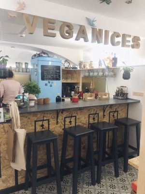 Café at Veganices in Tavira