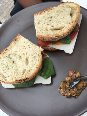 Sandwich at Veganices in Tavira