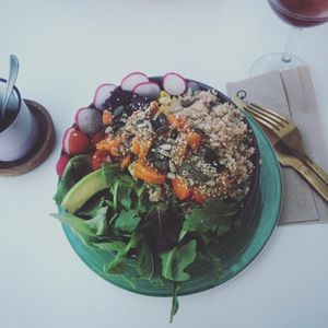 Power bowl at Veganices in Tavira