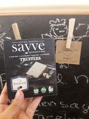 Best cheese ever at Veganices in Tavira