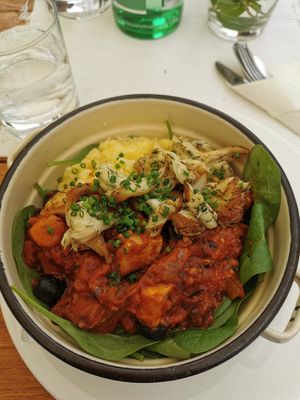 "Fish" Bowl at Güjžina - Green One Bistro in Ljubljana