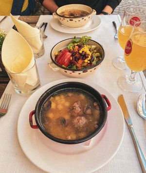 Vegan Stew (traditional Slovenian) at Güjžina - Green One Bistro in Ljubljana