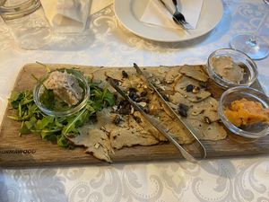 ''Ham'' platter  at Güjžina - Green One Bistro in Ljubljana