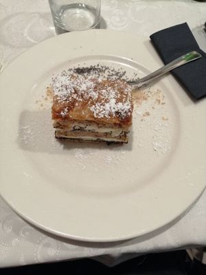 Good desserts as well! at Güjžina - Green One Bistro in Ljubljana