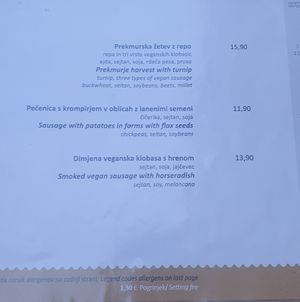  at Güjžina - Green One Bistro in Ljubljana