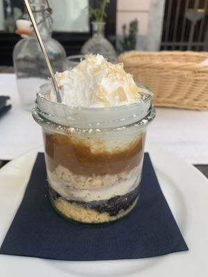 Vegan version of their Gibanica; really good!  at Güjžina - Green One Bistro in Ljubljana