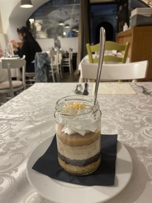 Traditional dessert   at Güjžina - Green One Bistro in Ljubljana