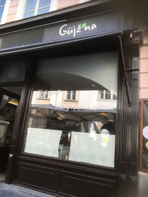 Storefront  at Güjžina - Green One Bistro in Ljubljana