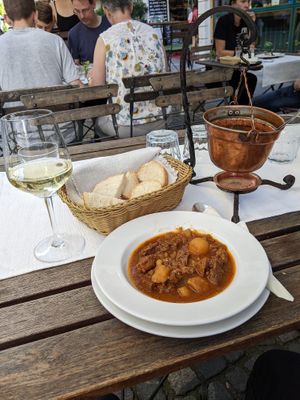 Bograc at Güjžina - Green One Bistro in Ljubljana