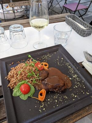 Lionsmane mignon at Güjžina - Green One Bistro in Ljubljana