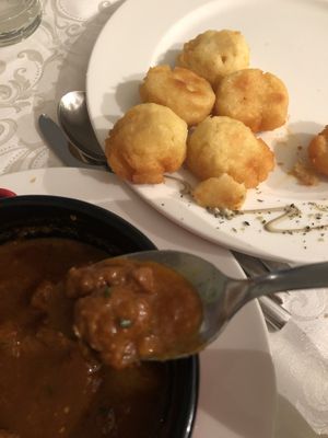 Vegan bograç at Güjžina - Green One Bistro in Ljubljana