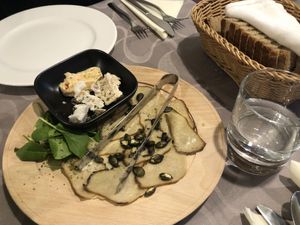 vegan plate at Güjžina - Green One Bistro in Ljubljana