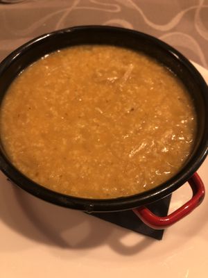 turnip soup at Güjžina - Green One Bistro in Ljubljana