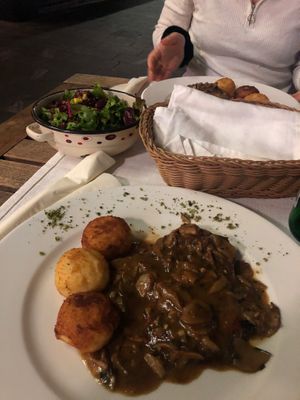 Vegan menu at Güjžina - Green One Bistro in Ljubljana