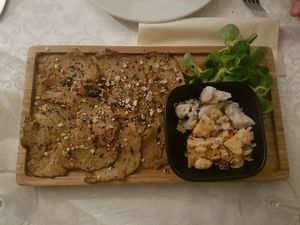 Vegan starter at Güjžina - Green One Bistro in Ljubljana