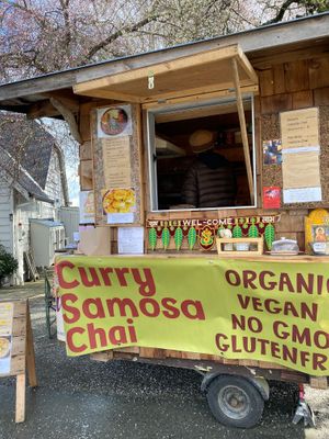 The Location is Saltspring Saturday Market  at Vital Kitchen in Salt Spring Island