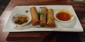 Spring rollz at Inchin's Bamboo Garden in Charlotte