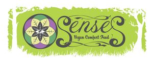 Logo at Senses Vegan Comfort Food in Norfolk