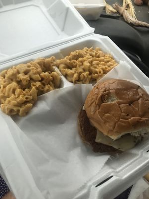 Beyond Burger at Senses Vegan Comfort Food in Norfolk