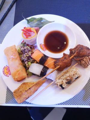 All vegan! at Au Lac Healthy World - Pham Ngu Lao in Ho Chi Minh City