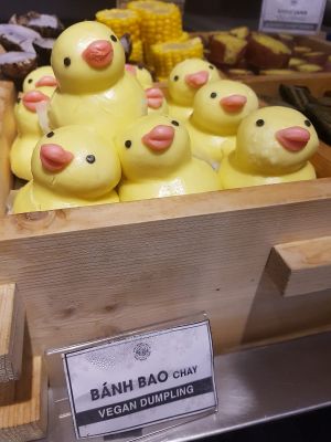 Too cute to eat at Au Lac Healthy World - Pham Ngu Lao in Ho Chi Minh City