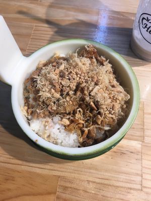 'Chicken’ with sticky rice  at Au Lac Healthy World - Pham Ngu Lao in Ho Chi Minh City