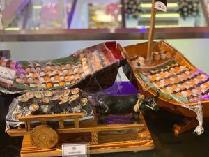 Buffet items at Au Lac Healthy World - Pham Ngu Lao in Ho Chi Minh City