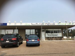 Street view at Sweet Pea Cafe & Playhouse in Edmonton